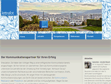 Tablet Screenshot of lettrafot.ch